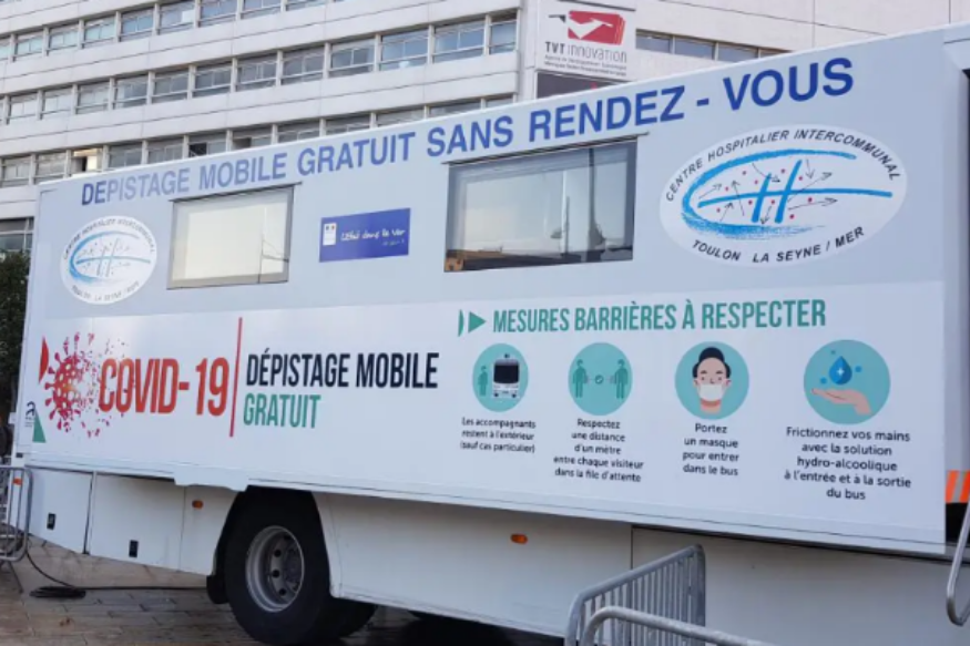 Le camion de dépistage Covid-19 continue sa route dans le Var