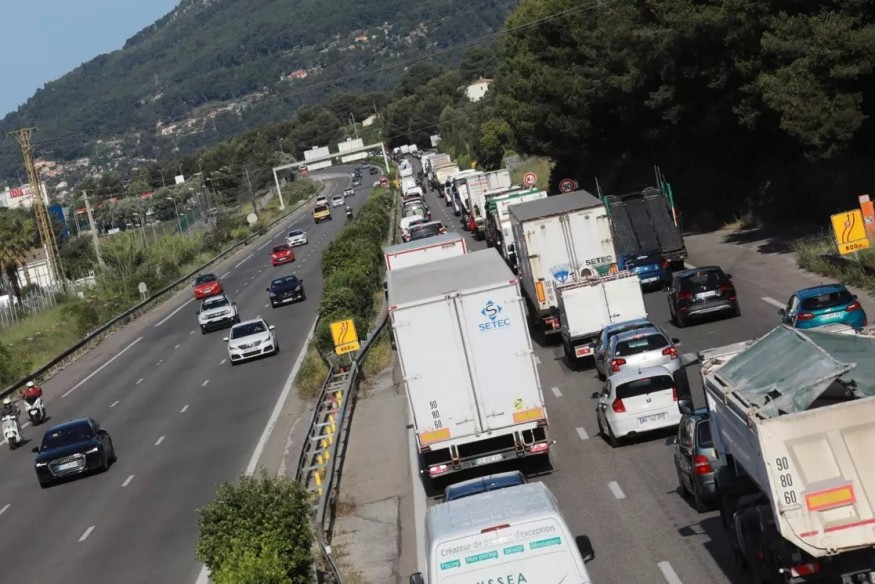 Gros carambolage sur l'autoroute A57 ce jeudi matin